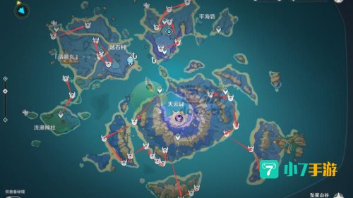原神漂浮灵分布图