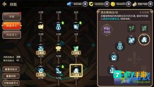 炼金圣士加点